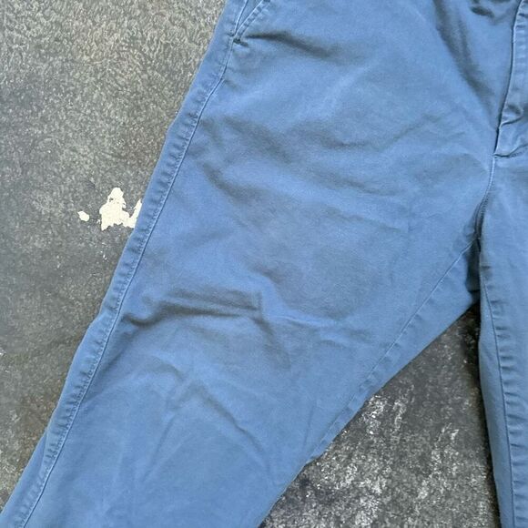 J. Crew Blue Straight Fit Flex Mens Pants Size 31x27.5 Formal Business - Picture 3 of 11